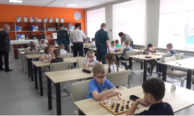 В Троицке прошел турнир по шашкам среди дошкольников